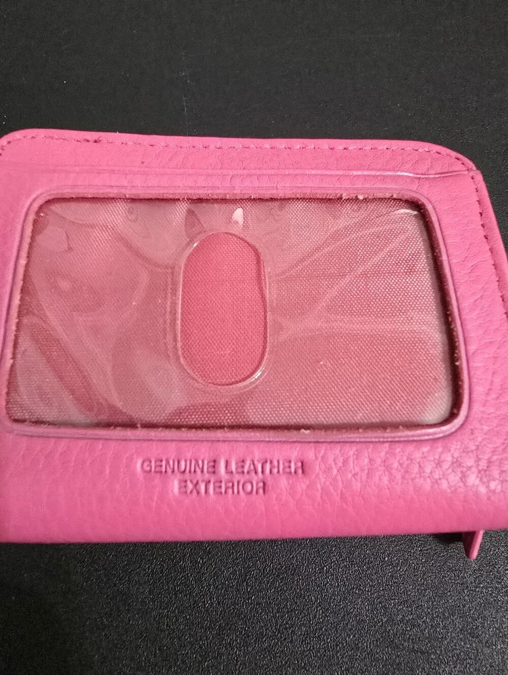 Buxton Pink Genuine Leather Wallet